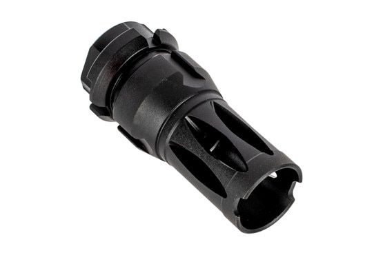 Forward Controls Design Stoner 63 compensator with DeadAir KeyMo suppressor mount for 5/8x24 threading